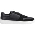 TOMS TRVL Lite Court Leder Herren Schwarze Sneakers