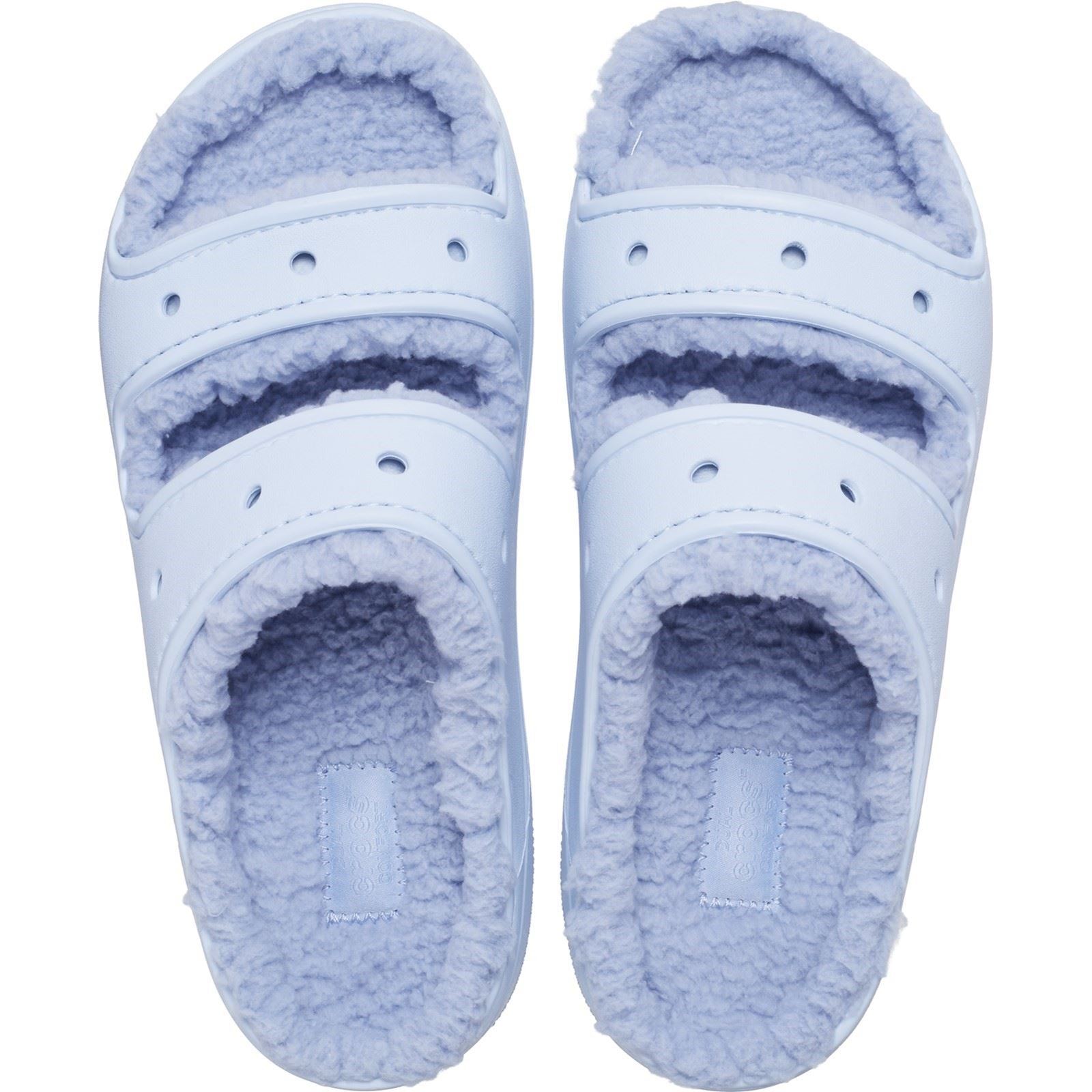 Crocs Classic Cozzzy Damen Sandalen Aus Blauem Kalzit In Thermoplast
