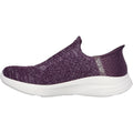 Skechers Relaxed Fit Sport Polyester Damen Dunkelviolette Sneaker