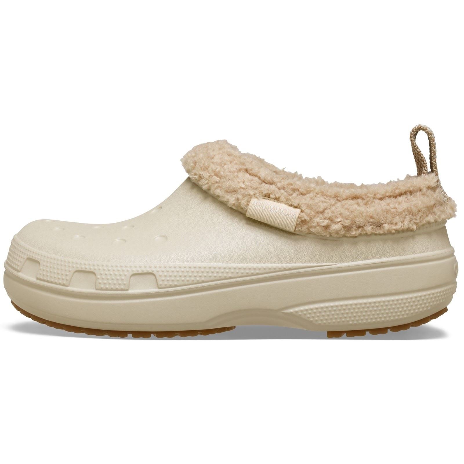 Crocs Classic Lined Shorty Thermoplastische Sandsteinsandalen Für Männer