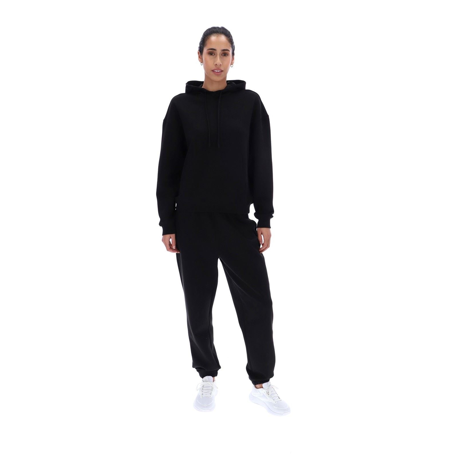 Ted Baker HEIDI TBWHSS2632 Polyester Damen Schwarz Kapuzen Sweatshirt