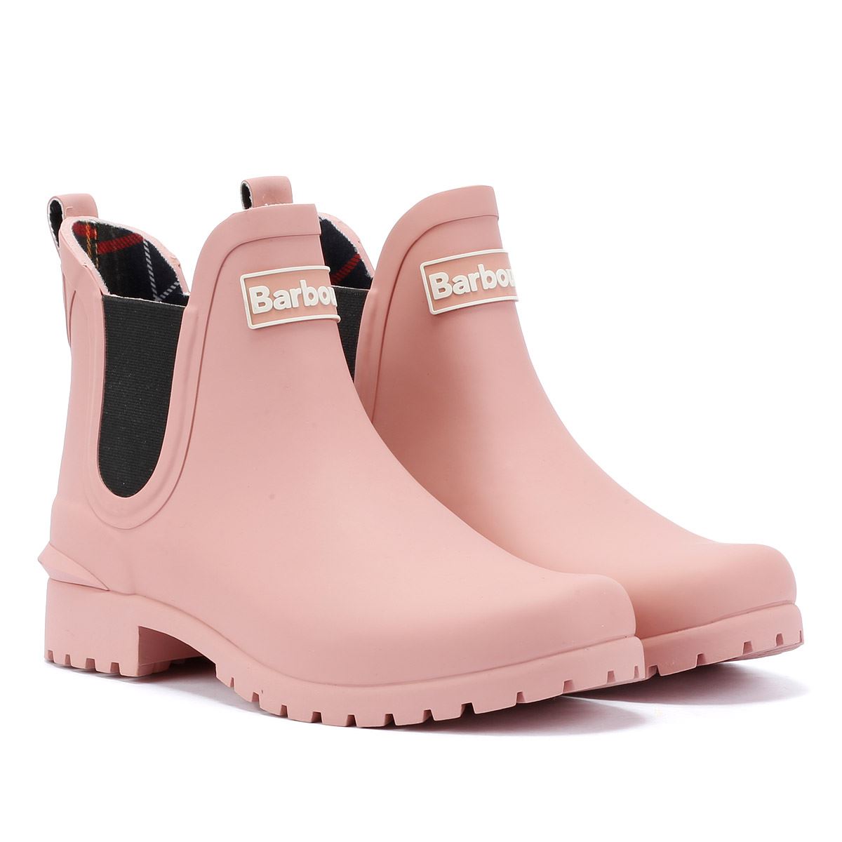 Barbour Wilton Damen Rosa Gummistiefel