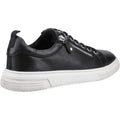 Hush Puppies Martha Damen Sneaker Aus Schwarzem Leder
