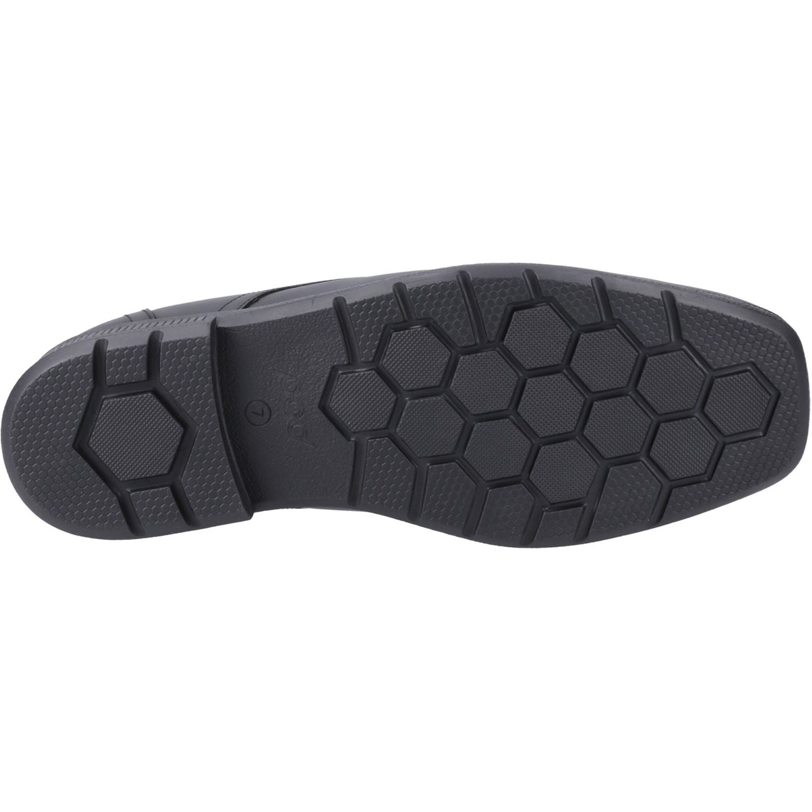 Pod Carpenter Lederslipper In Schwarz Für Jungen