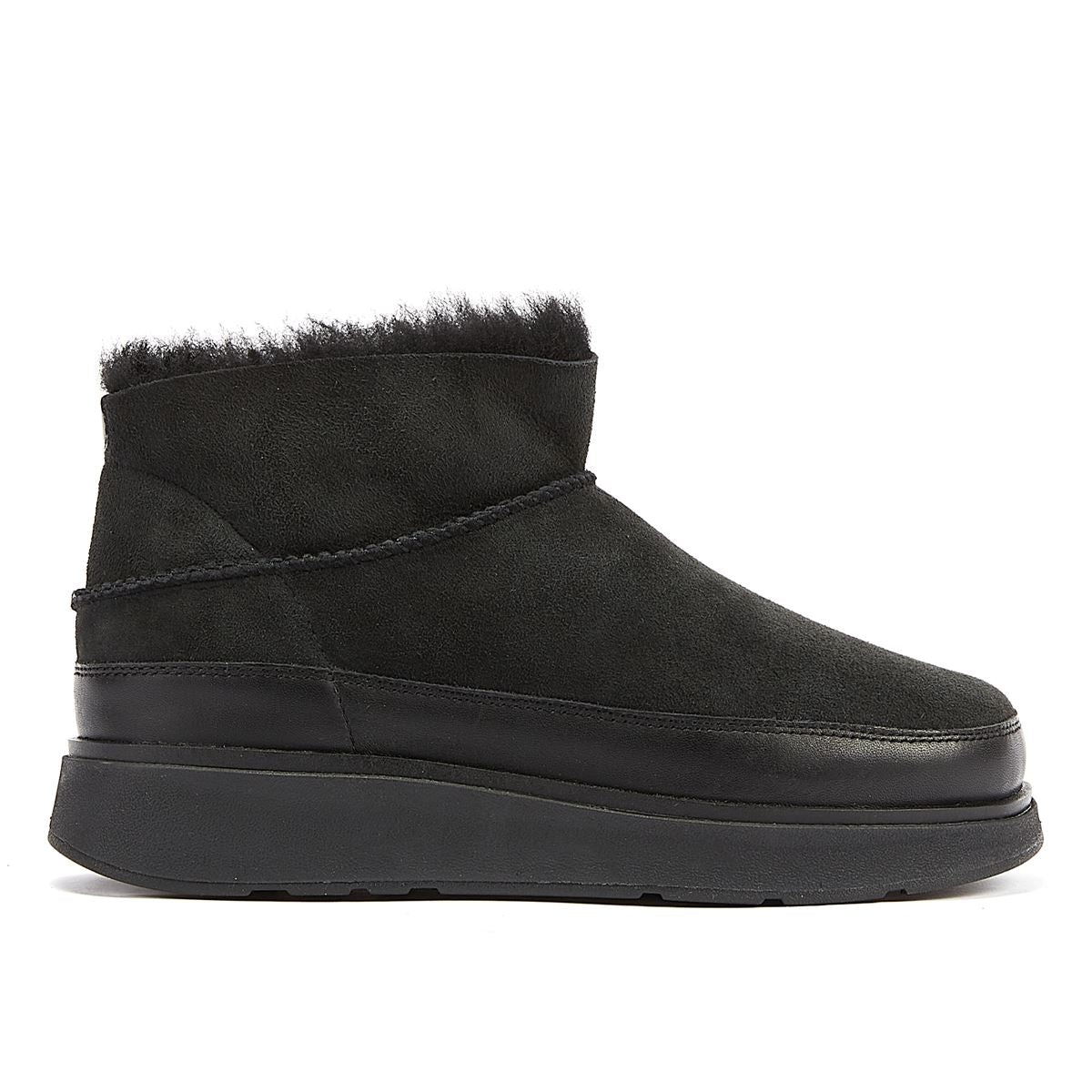 FitFlop Ultra Mini Damen Schwarze Stiefel