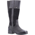 Hush Puppies Samara Damenstiefel Aus Schwarzem Wildleder