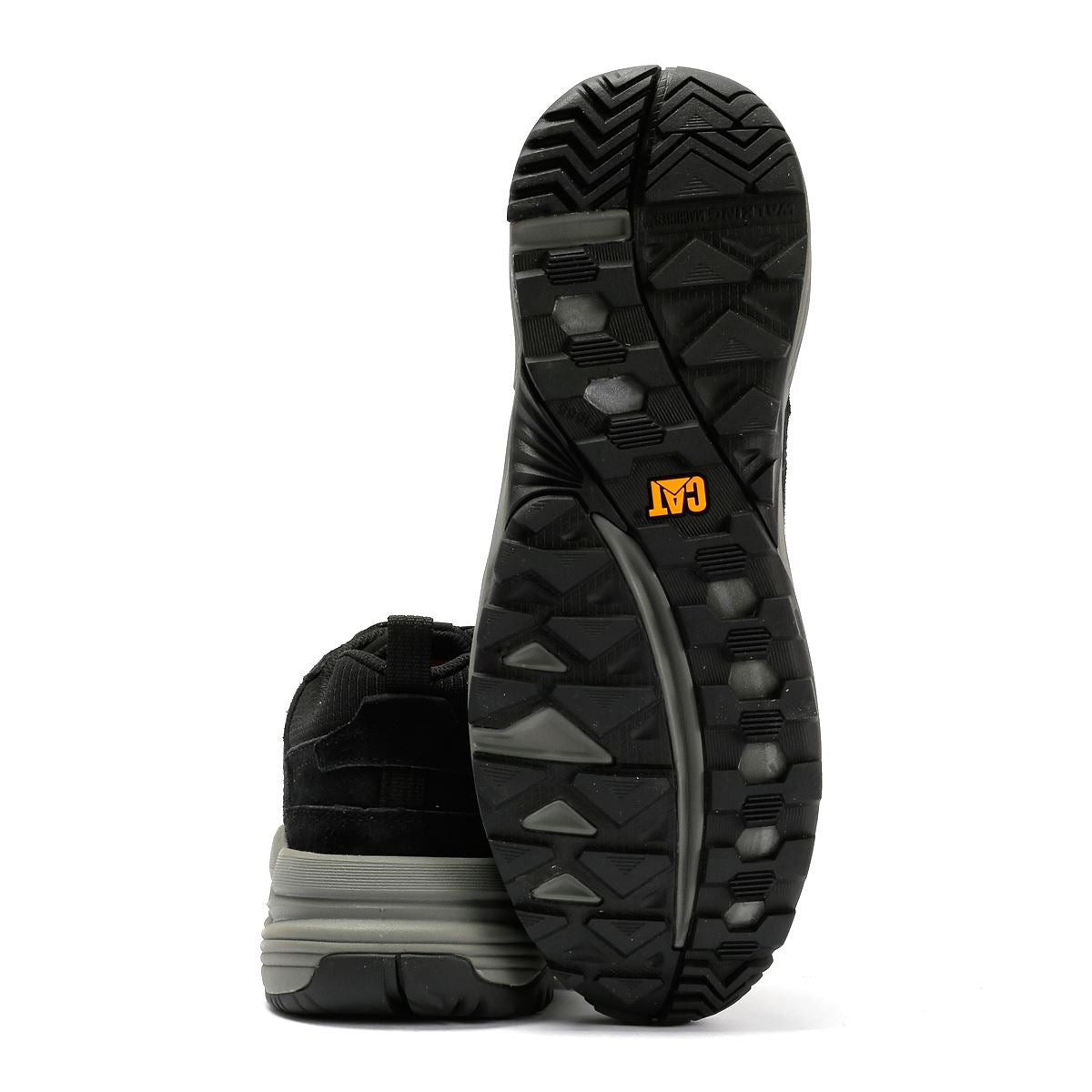 Caterpillar Grapple Wildleder Herren Schwarz Sneakers
