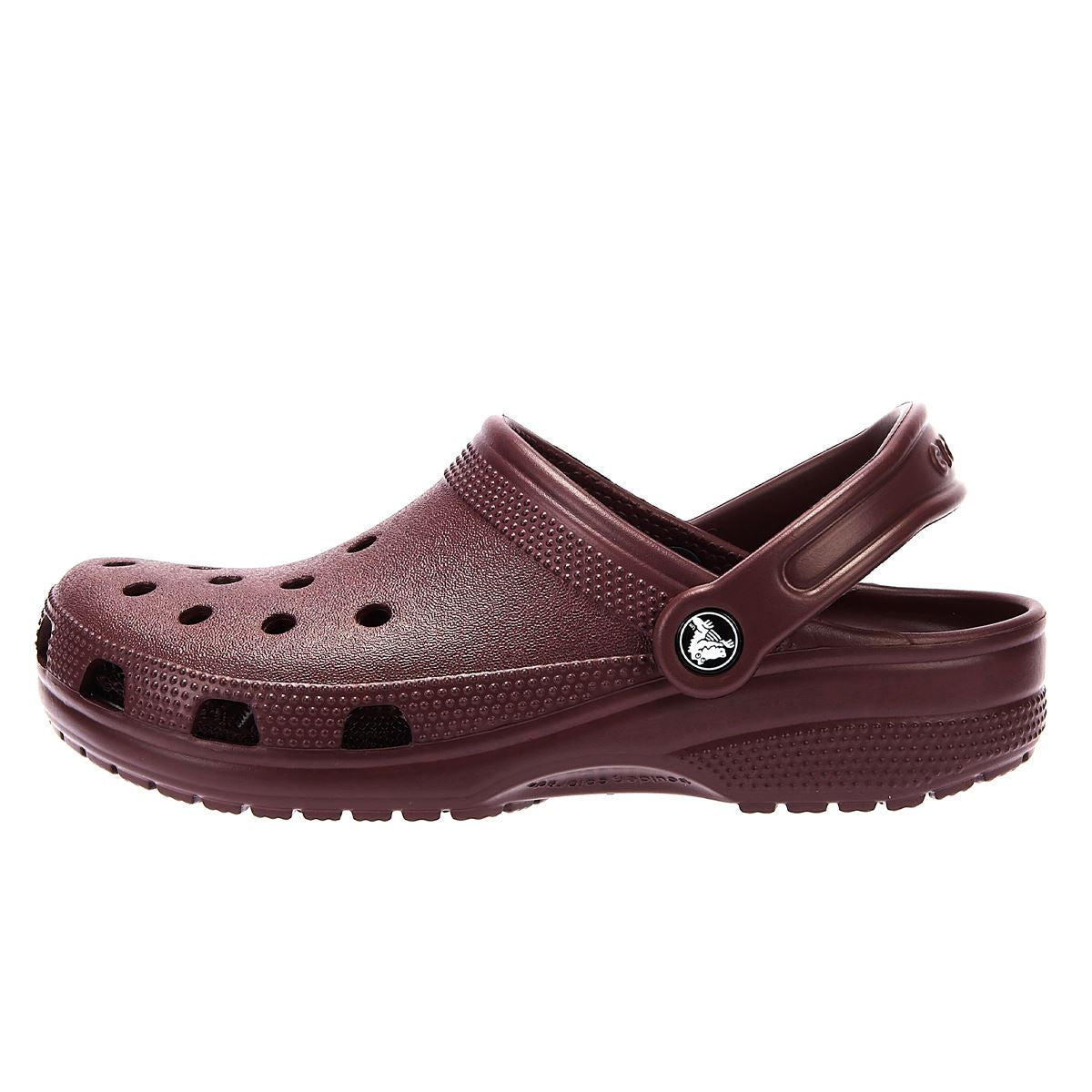 Crocs Classic Clog Dark Cherry Damen-Sandalen In Kirschrot