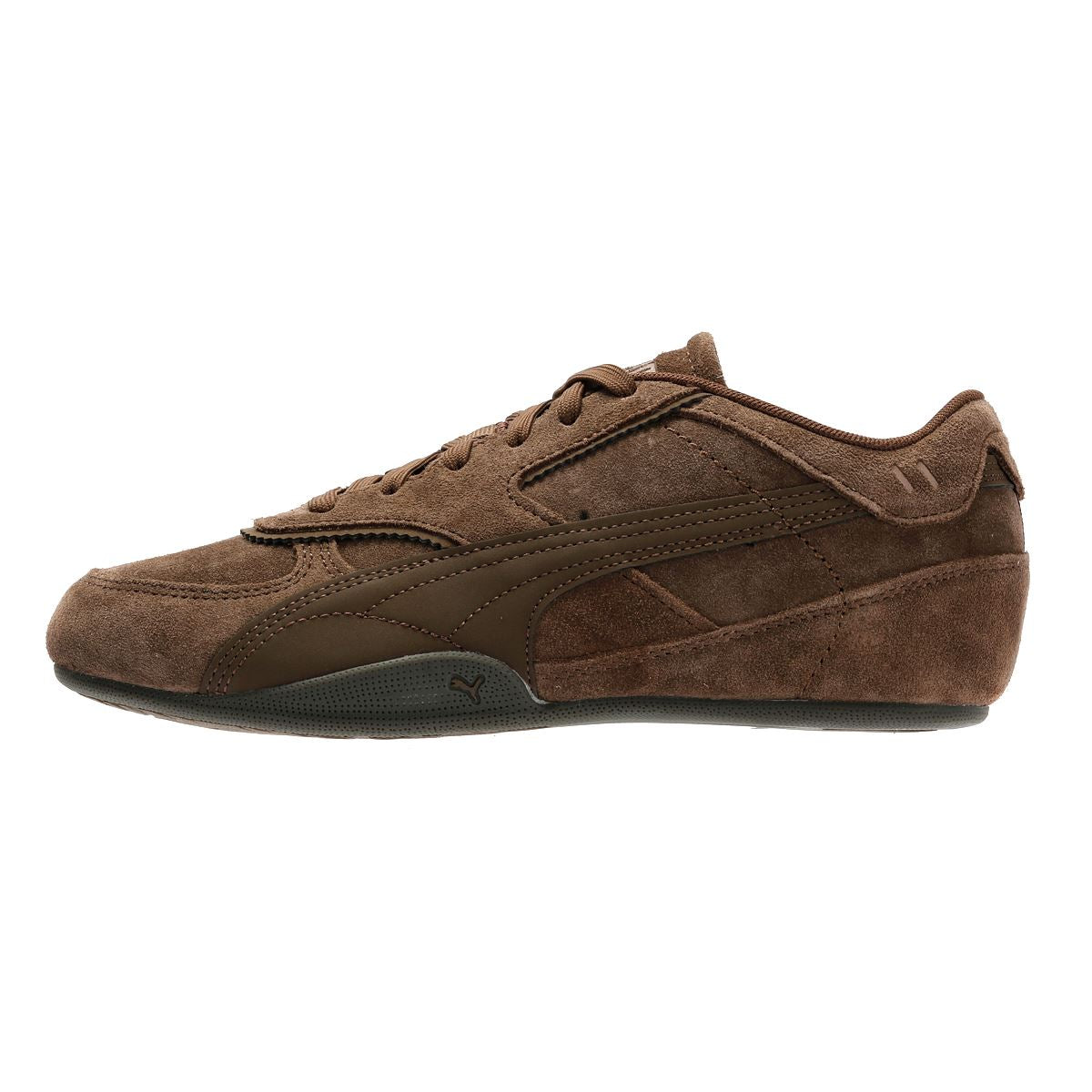 Puma Bella Mina Wildleder Frauen Braun Sneaker
