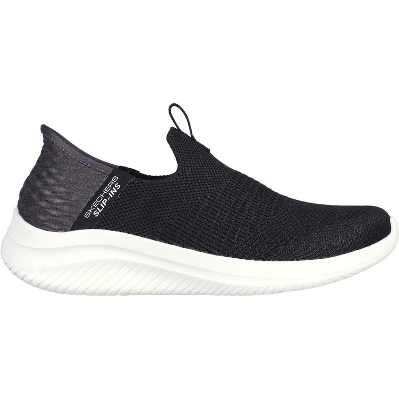 Skechers Ultra Flex 3.0 - Smooth Step Textile Damen-Sneaker In Schwarz