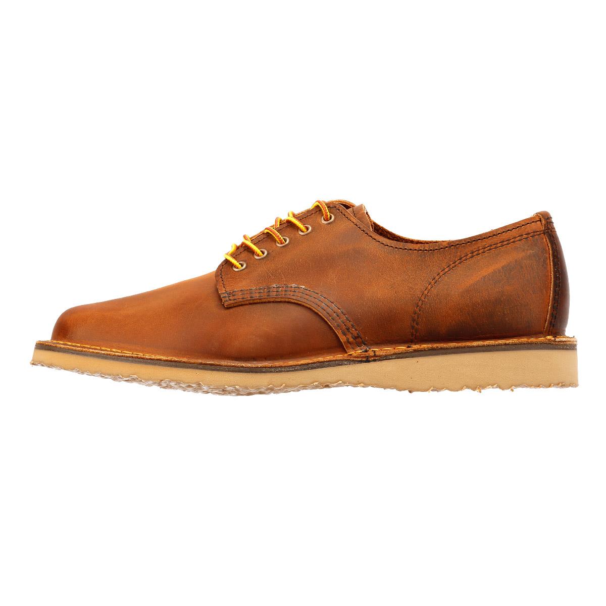Red Wing Shoes Weekender Oxford Rough & Tough Herren Schnürschuhe Aus Braunem Leder