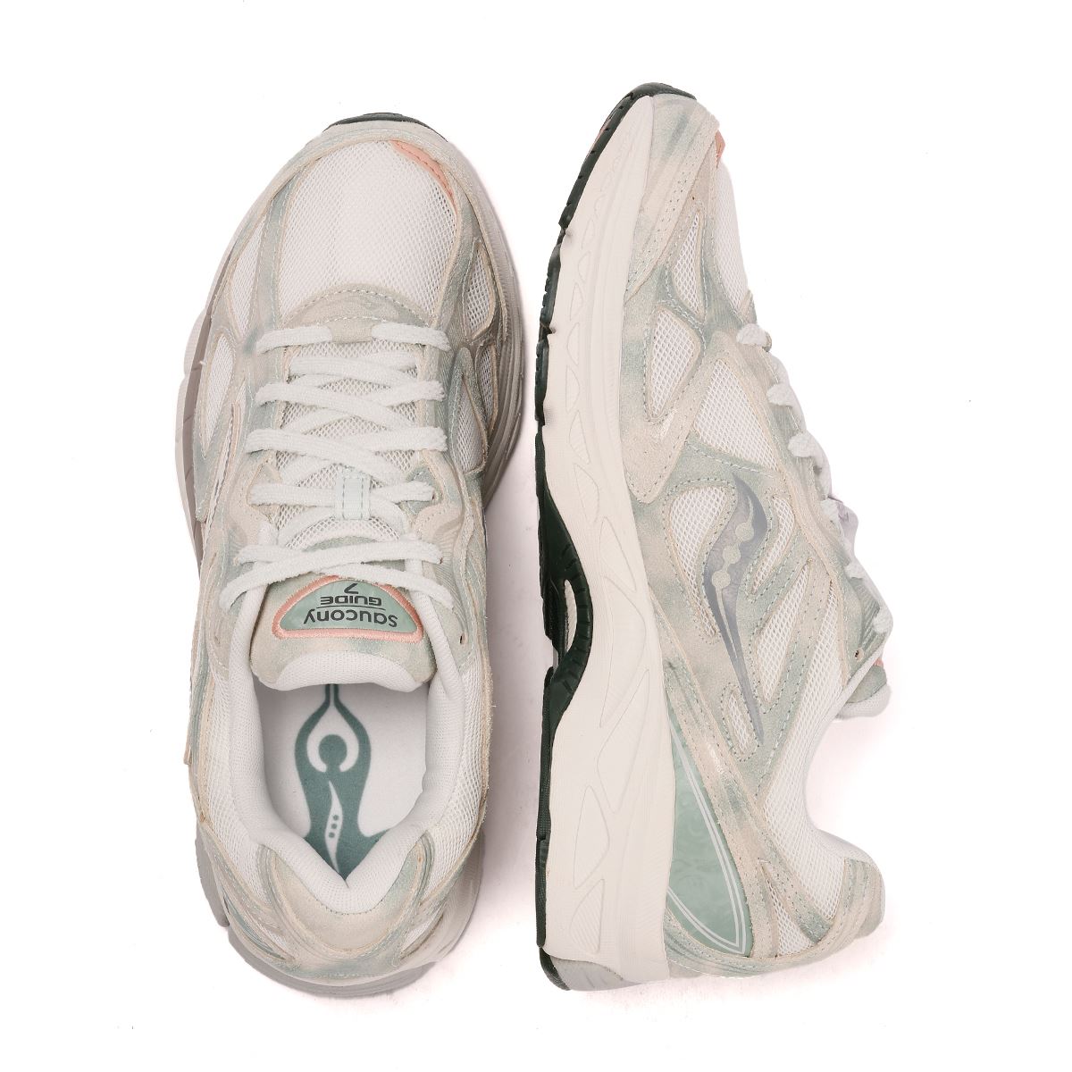 Saucony Progrid Guide 7 Weiße Sneakers