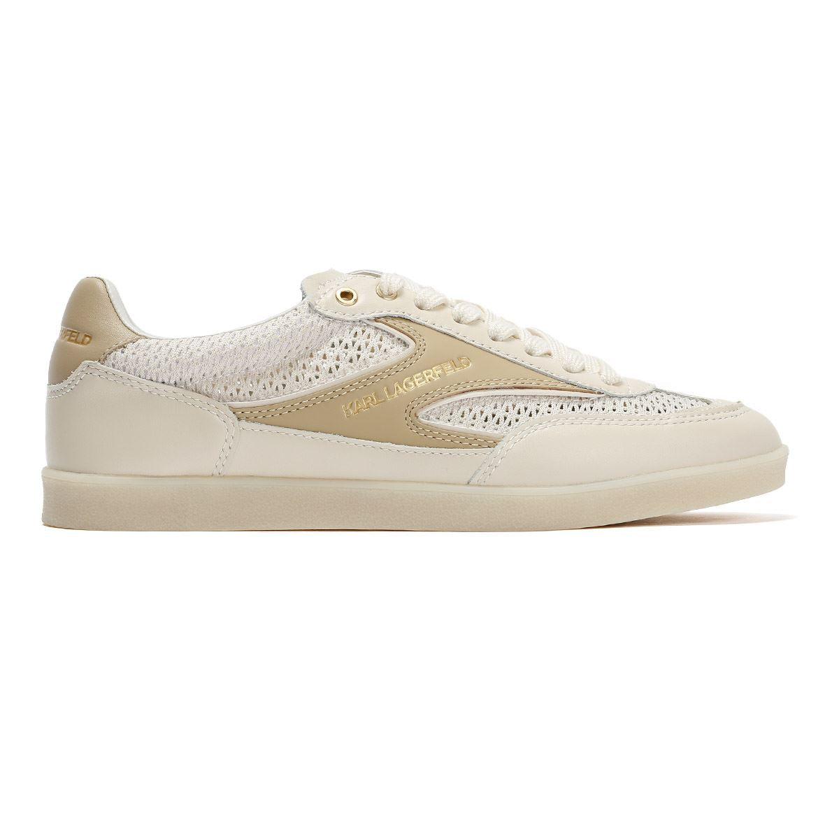 Karl Lagerfeld Kandidate Mesh Mix Damen Sneakers In Beige