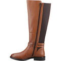 Hush Puppies Victoria Leder Damen Tan Stiefel