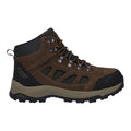 Hi-Tec Bandera Expedition Mid Wide Herren Wanderschuhe Aus Leder In Rauchbraun/Khaki