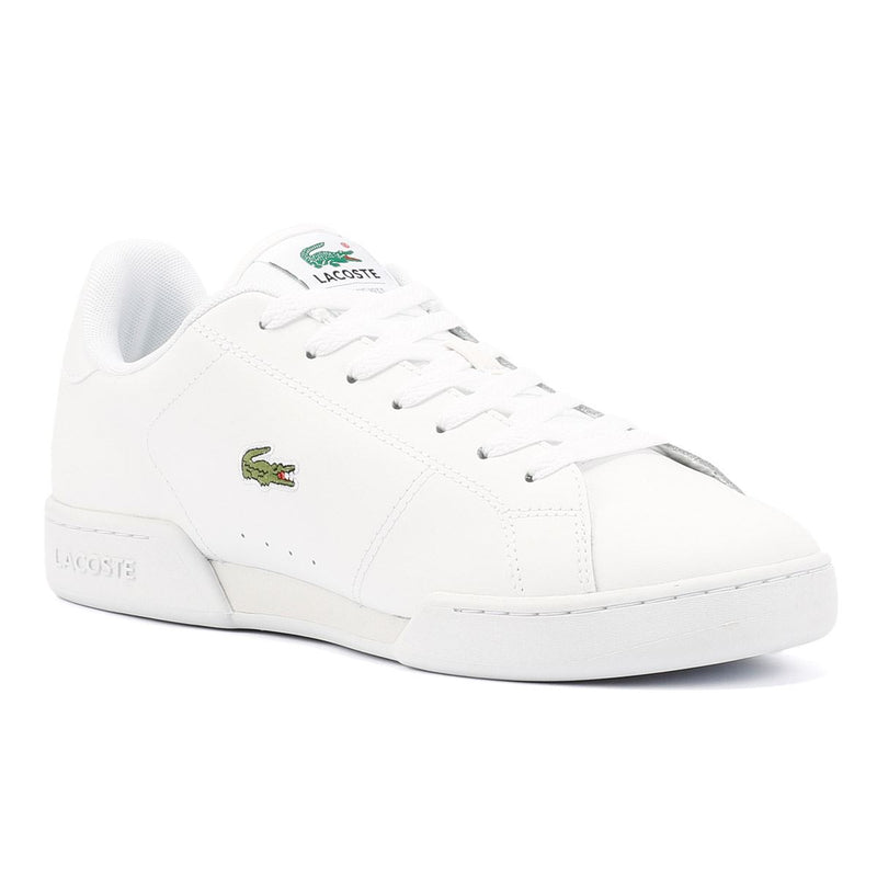 Lacoste Carnaby Cup Weiße Ledersneaker Für Herren