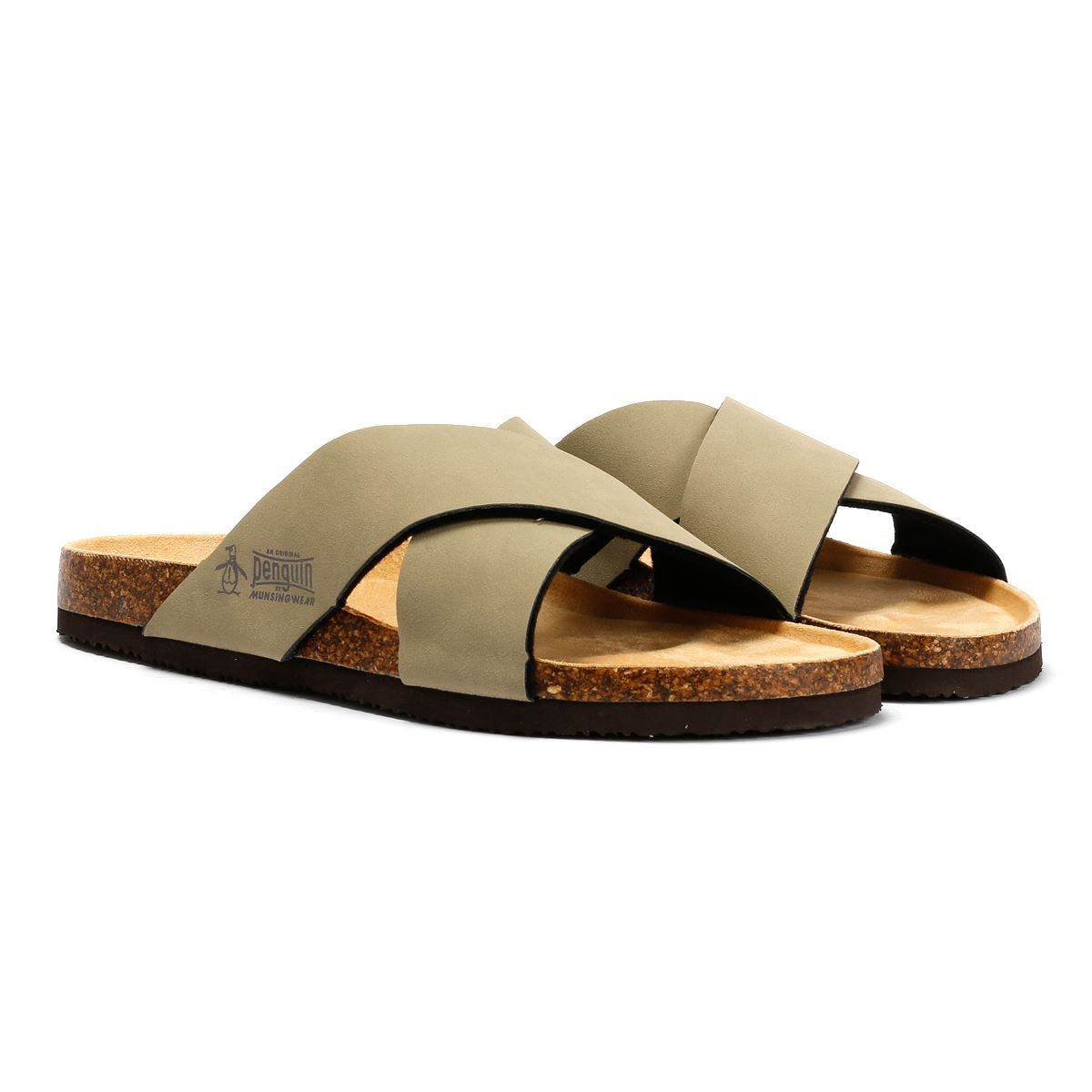 Penguin Pack Herren Beigen Sandalen