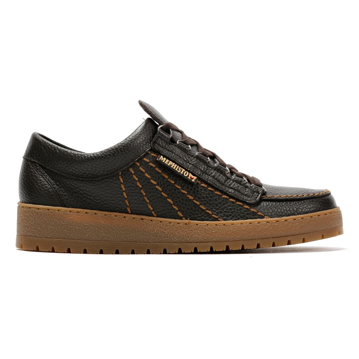 Mephisto Rainbow Oregon 1351 Herren Leder Braune Schnürschuhe