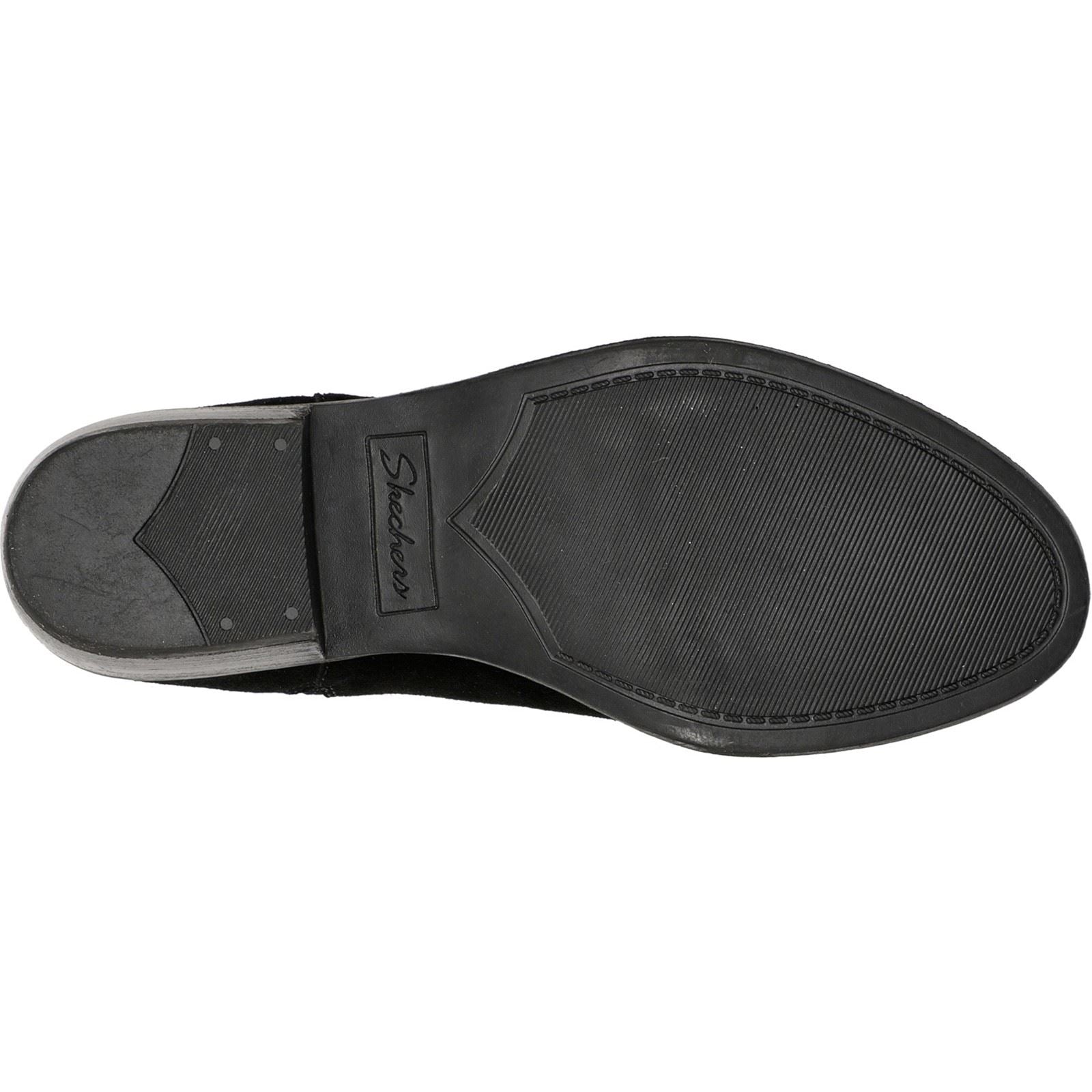 Skechers Texas Rodeo Night Damenlederstiefel In Schwarz