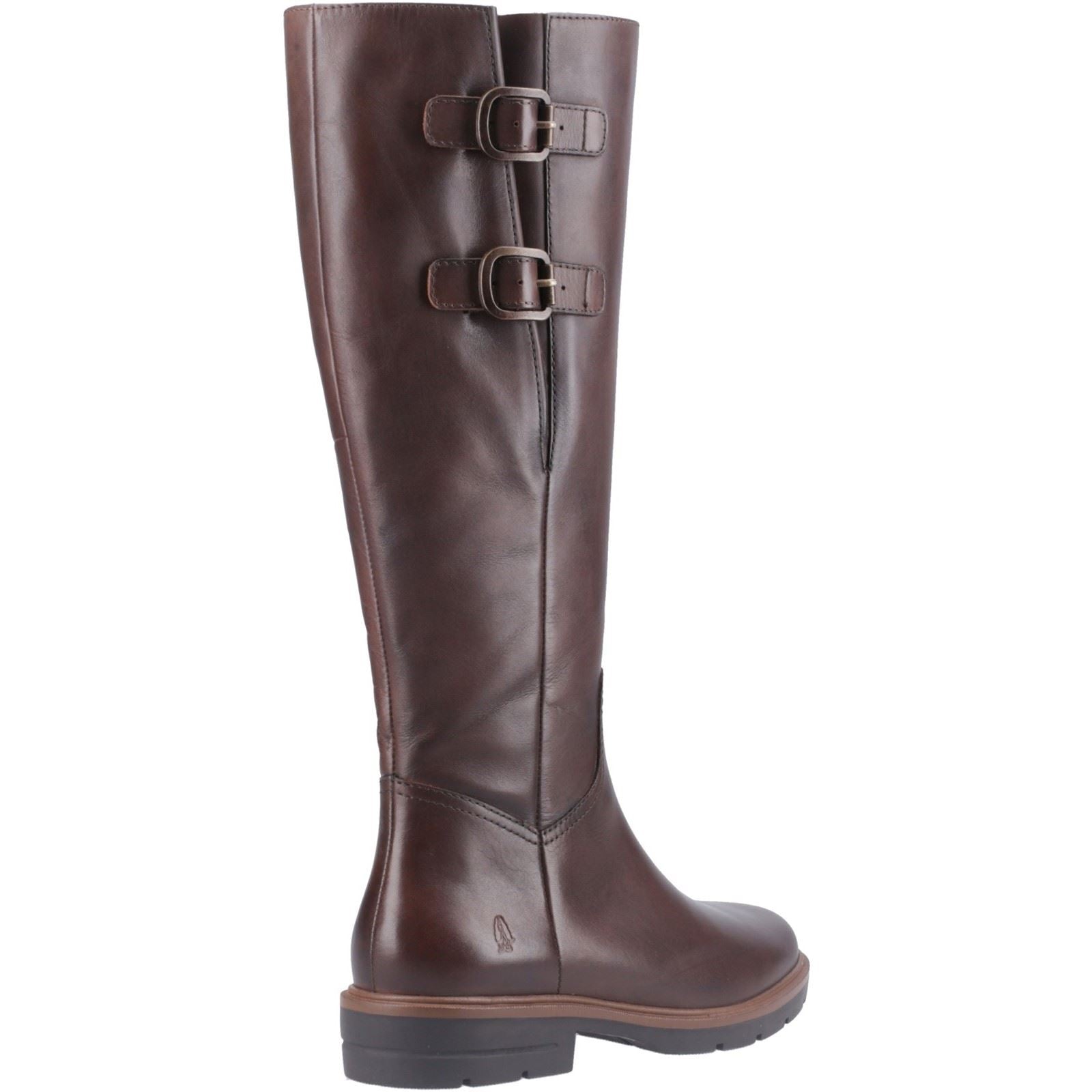 Hush Puppies Tallulah Damenstiefel aus braunem Leder