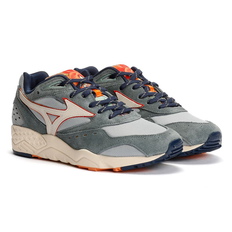 Mizuno Contender Cordura Wildleder Graue Turnschuhe