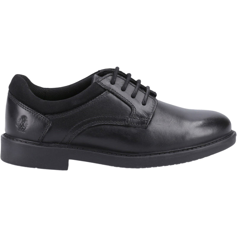 Hush Puppies Tommy Senior Lederschuhe Für Jungen In Schwarz