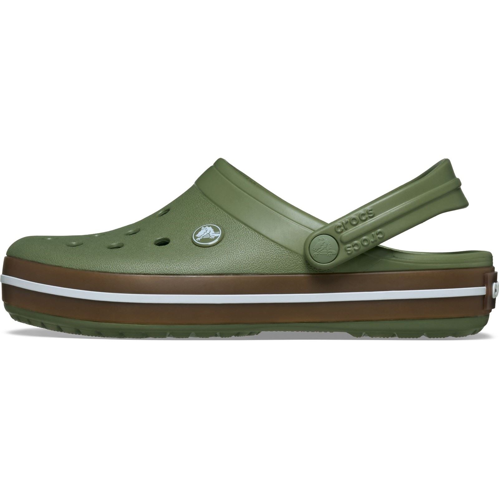 Crocs Crocband Gum Thermoplastische Herren Cargo Clogs