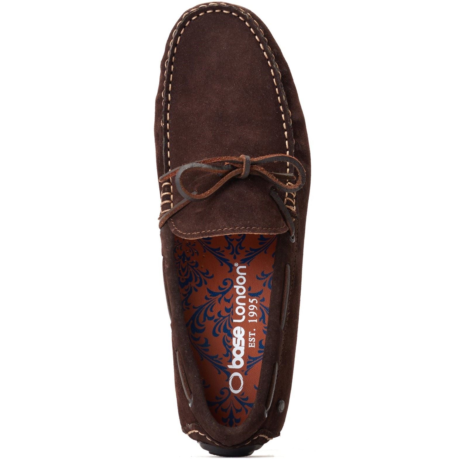 Base London Brooks Leder Herren Burnt Brown Loafer