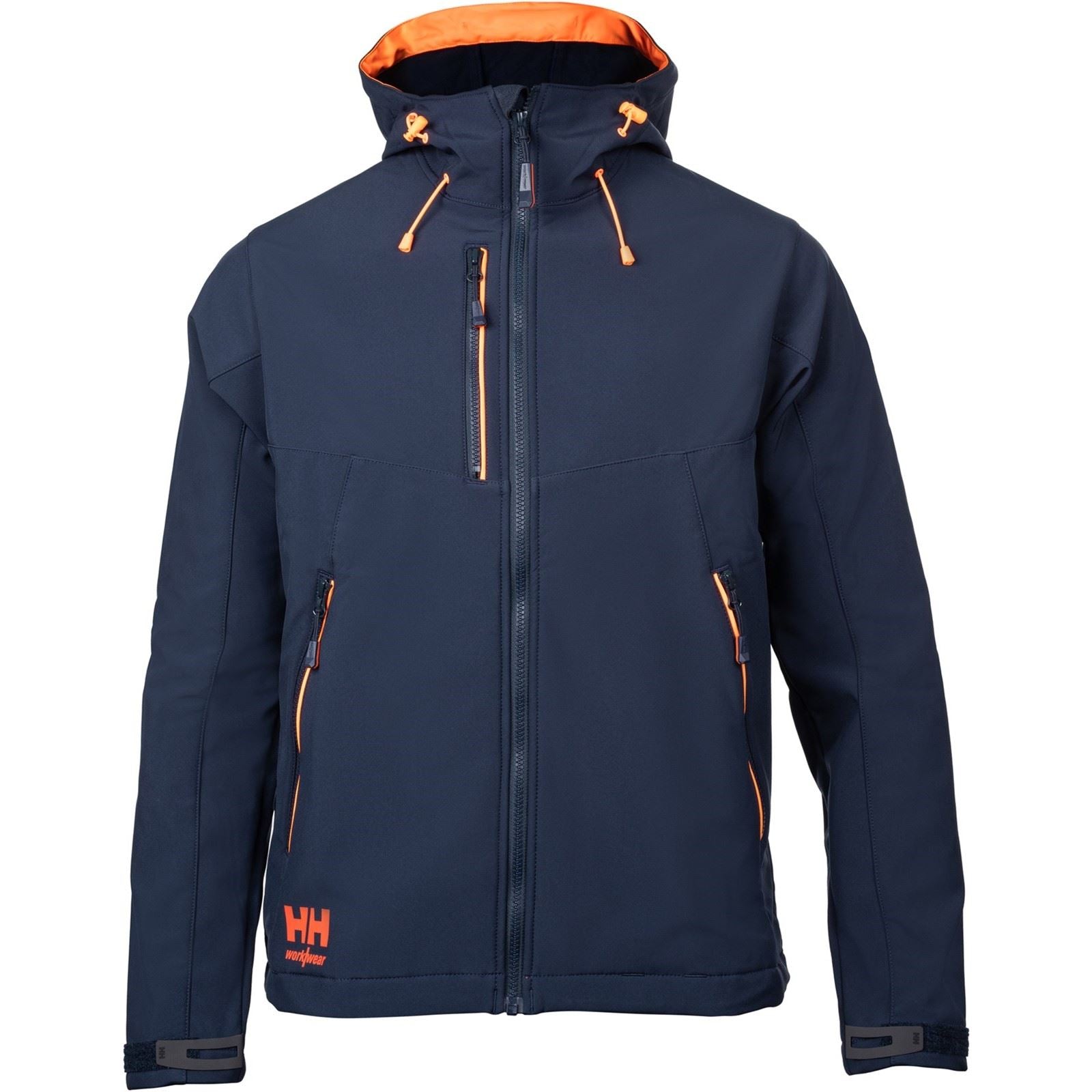 Helly Hansen Workwear Chelsea Evolution Softs Polyester Unisex Erwachsenen Blauer Kapuzenpullover