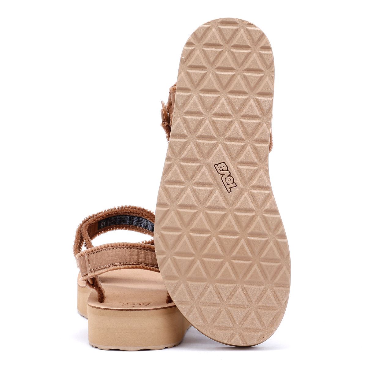 Teva Midform Universal Canvas Damen Sandalen In Beige