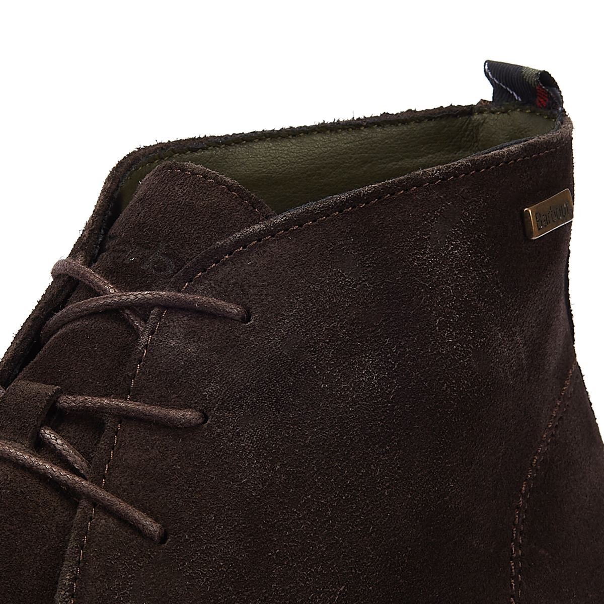 Barbour Sonoran Choco Suede Herren Veloursleder-Stiefel In Schokoladenfarbe