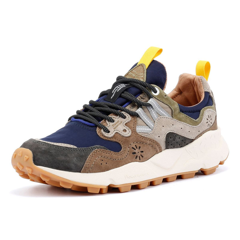 Flower Mountain Yamano 3 Herrenblaue Turnschuhe