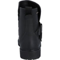 Hunter Ness Damenlederstiefel In Schwarz