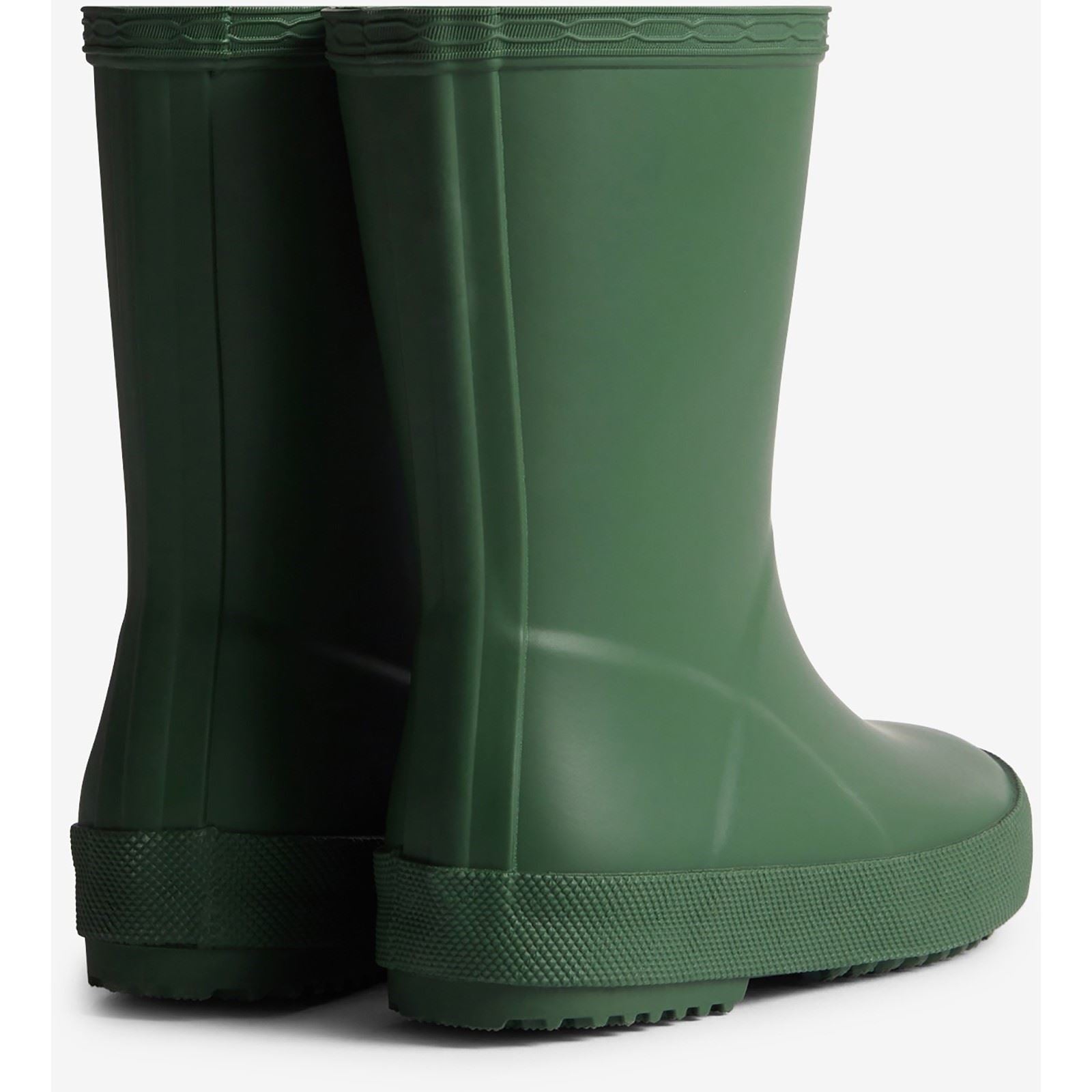 Hunter Kids First (Matte) Gummistiefel Für Kinder In Grün Unisex