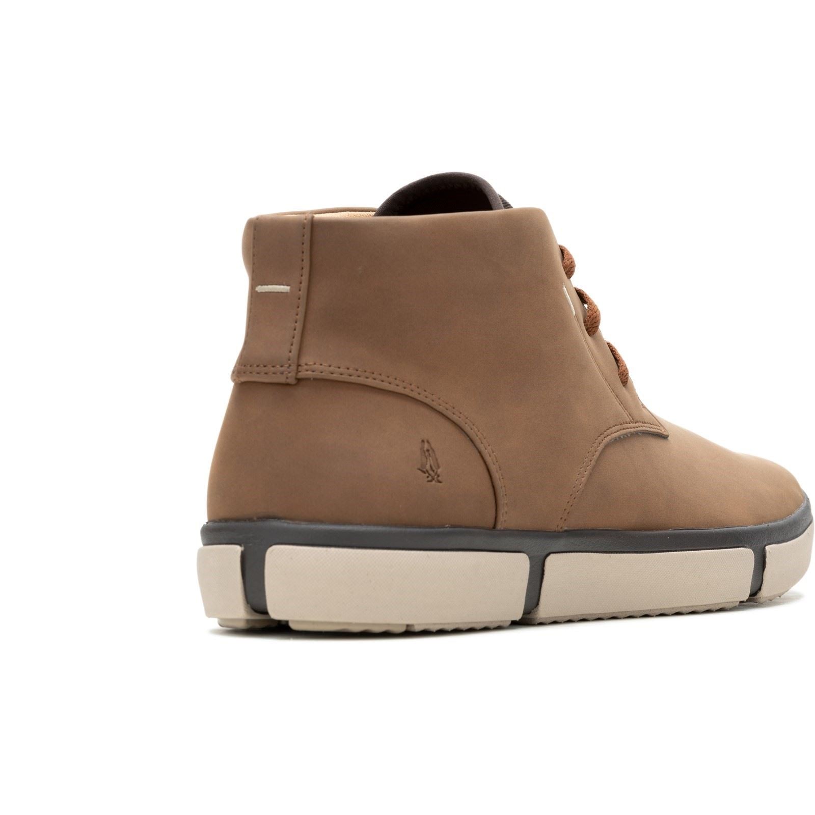 Hush Puppies Briggs Chukka Leder Herren Cognac Stiefel