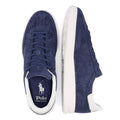 Ralph Lauren Bedford Blaue Wildleder Sneaker