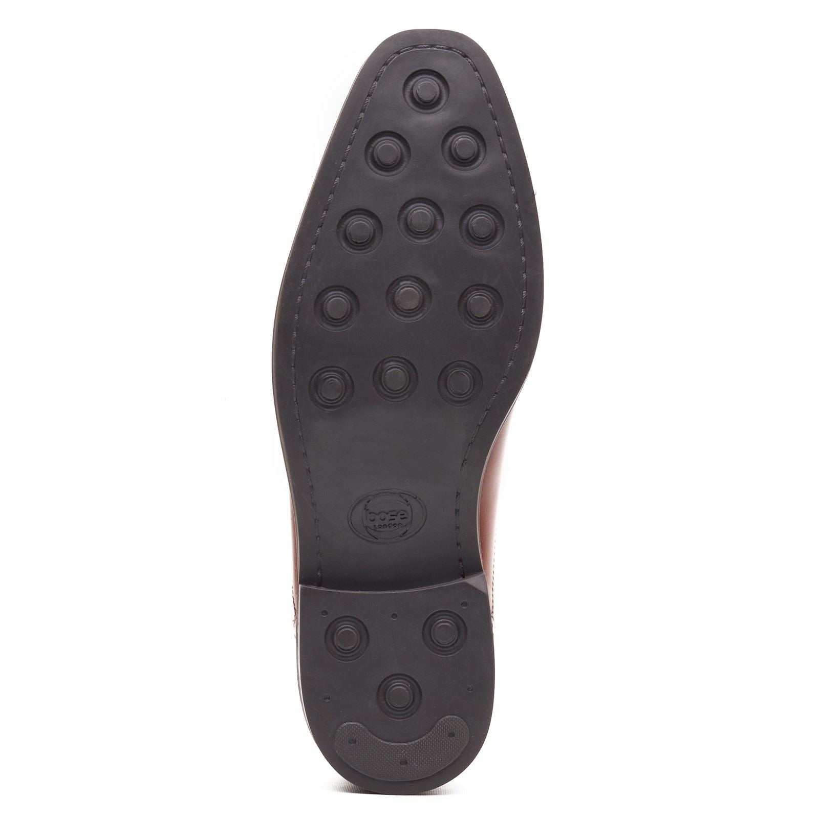 Base London Ascot Oxford Leder Herren Verbrannte Tan Oxford Schuhe