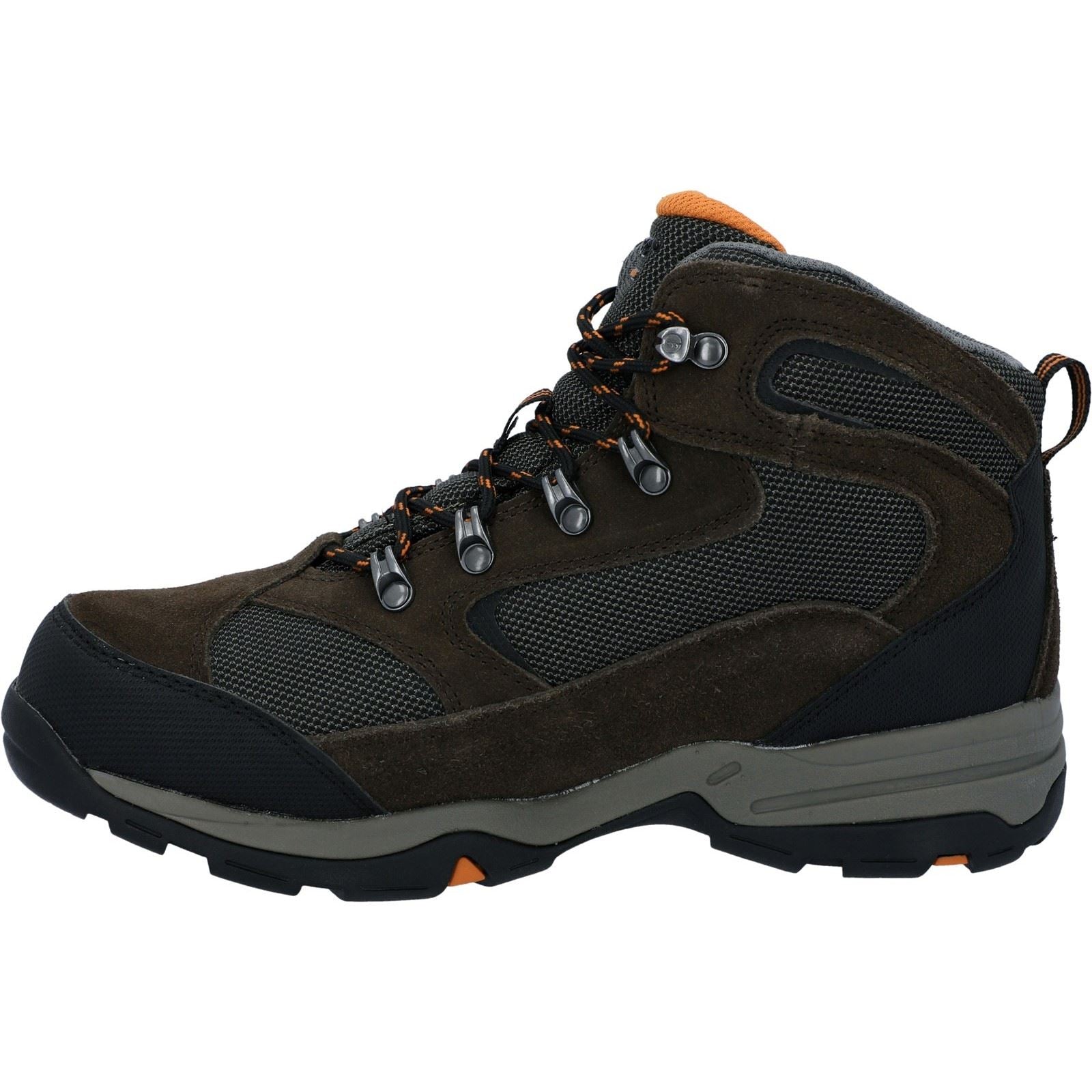 Hi-Tec Storm Herren Wanderstiefel Aus Dunkler Schokolade Aus Wildleder