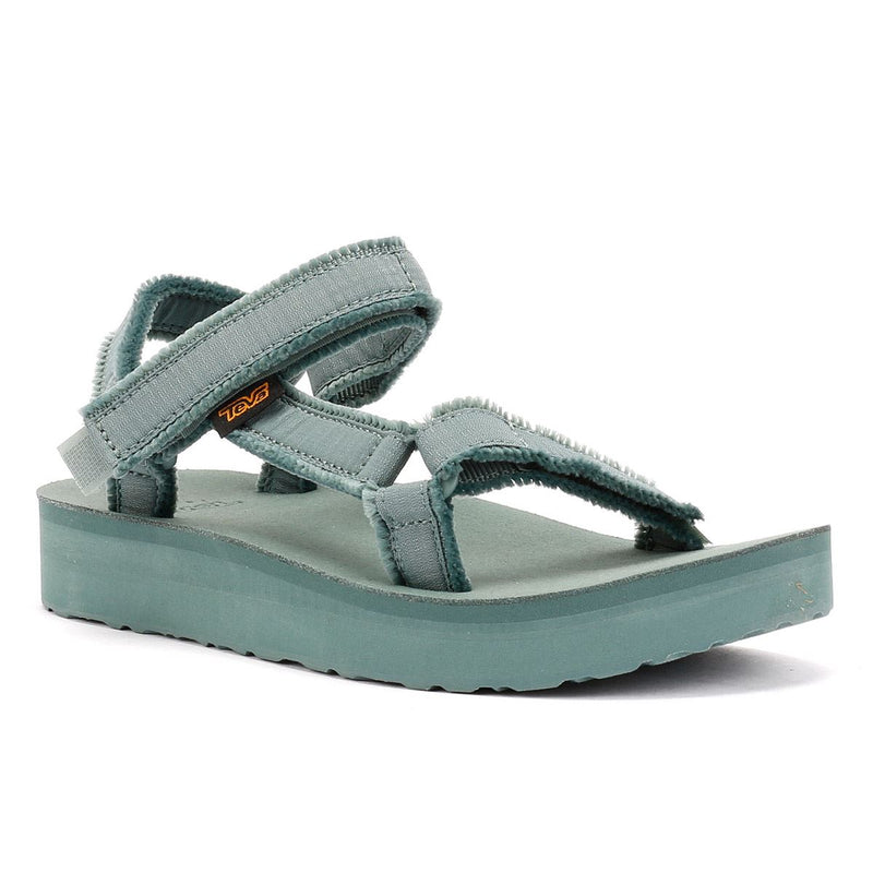 Teva Midform Universal Canvas Damen Sandalen In Grün