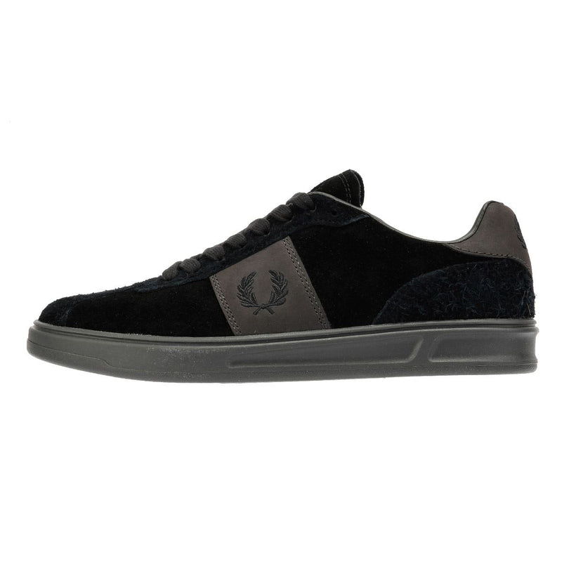 Fred Perry Suede Herren Sneaker Aus Schwarzem Wildleder
