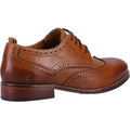 Hush Puppies Natalia Leder Damen Tan Brogues Schuhe