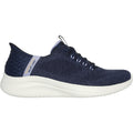 Skechers Ultra Flex 3.0 Easy Step Damen Sneaker In Marineblau/Lavendel
