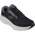 Skechers D'Lux Walker 2.0 Synthetik Herren Schwarz/Limette Sneakers