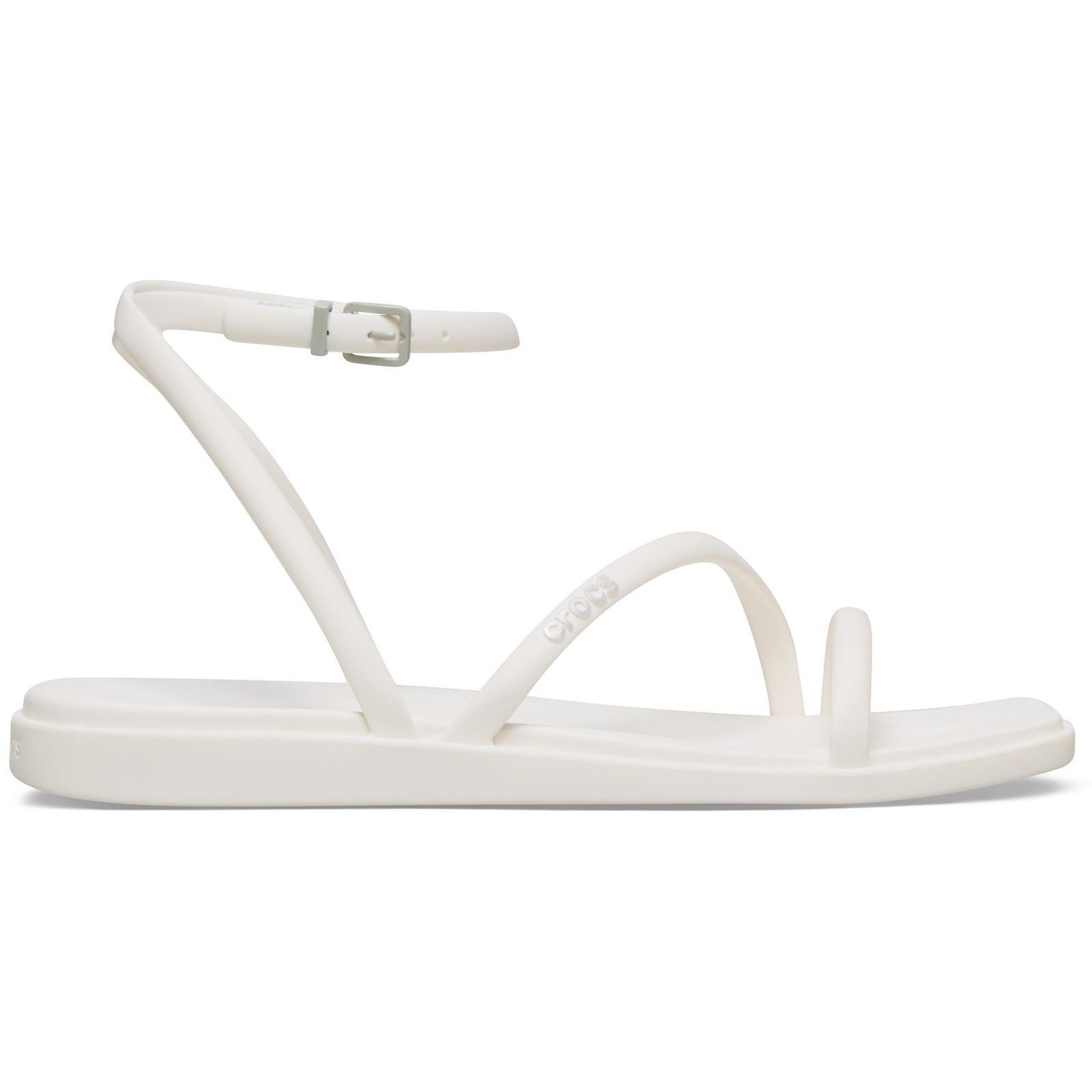 Crocs Miami Toe Loop Eva Damen Kreide Sandalen
