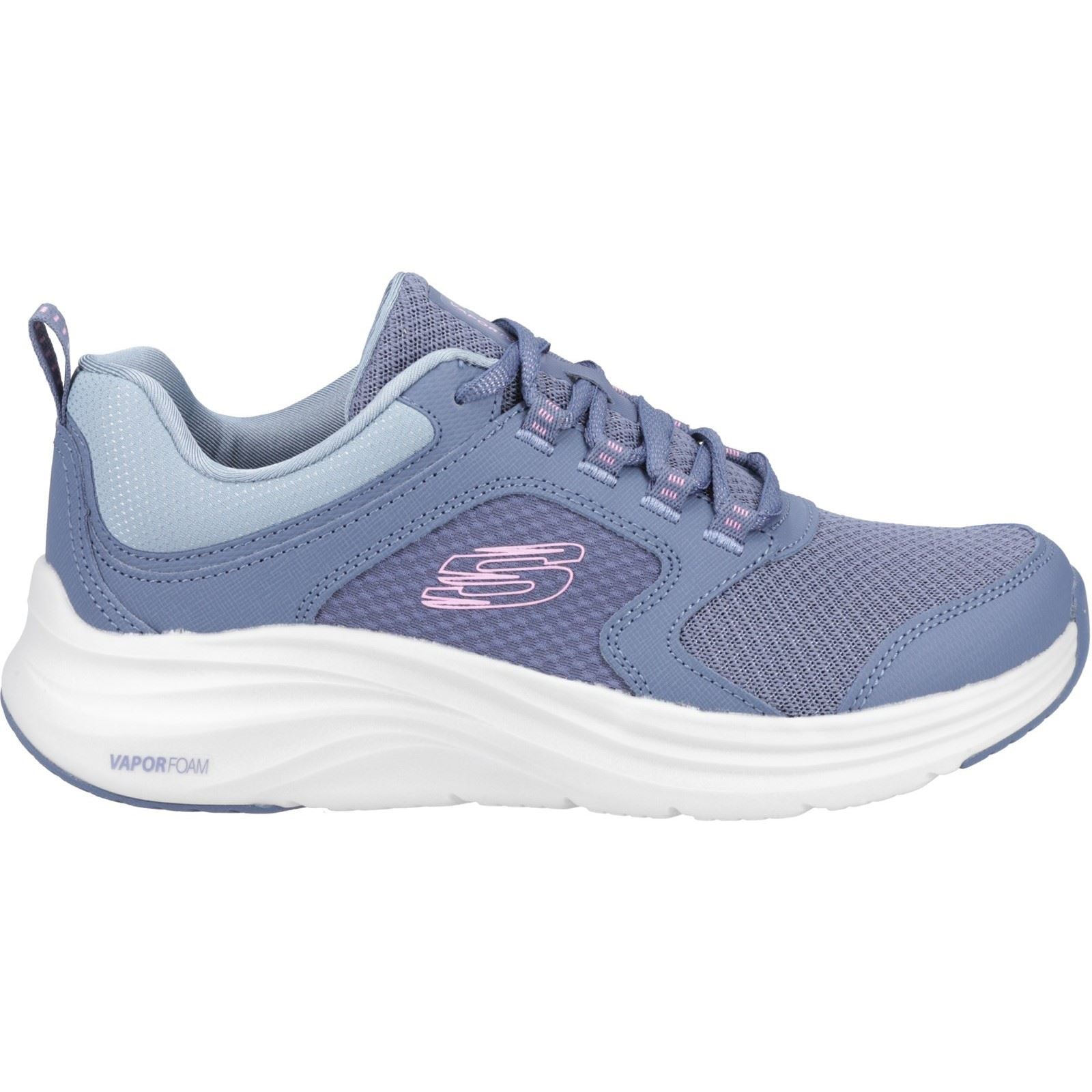 Skechers Vapor Foam Textil Damen Sneaker In Schieferrosa