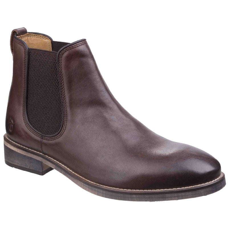Cotswold Corsham Leder Herren Dunkelbraune Stiefel