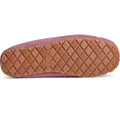 Sperry Reina Wildleder Damen Hausschuhe In Malve