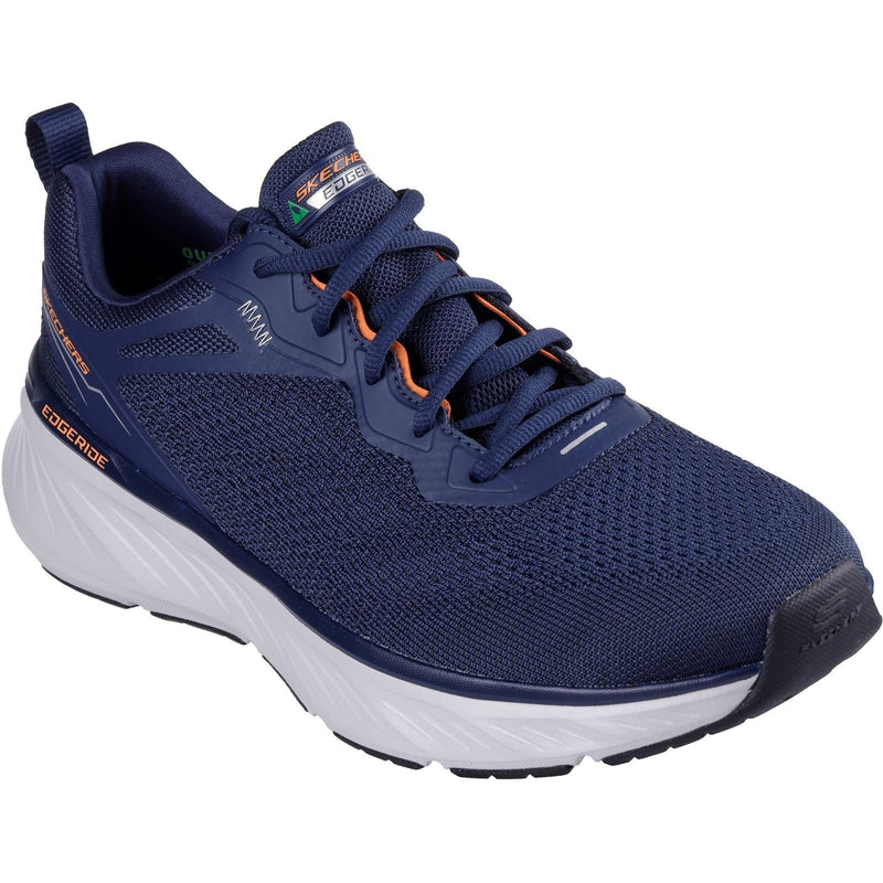 Skechers Edgeride Exxo Herren Sneaker In Marineblau/Orange