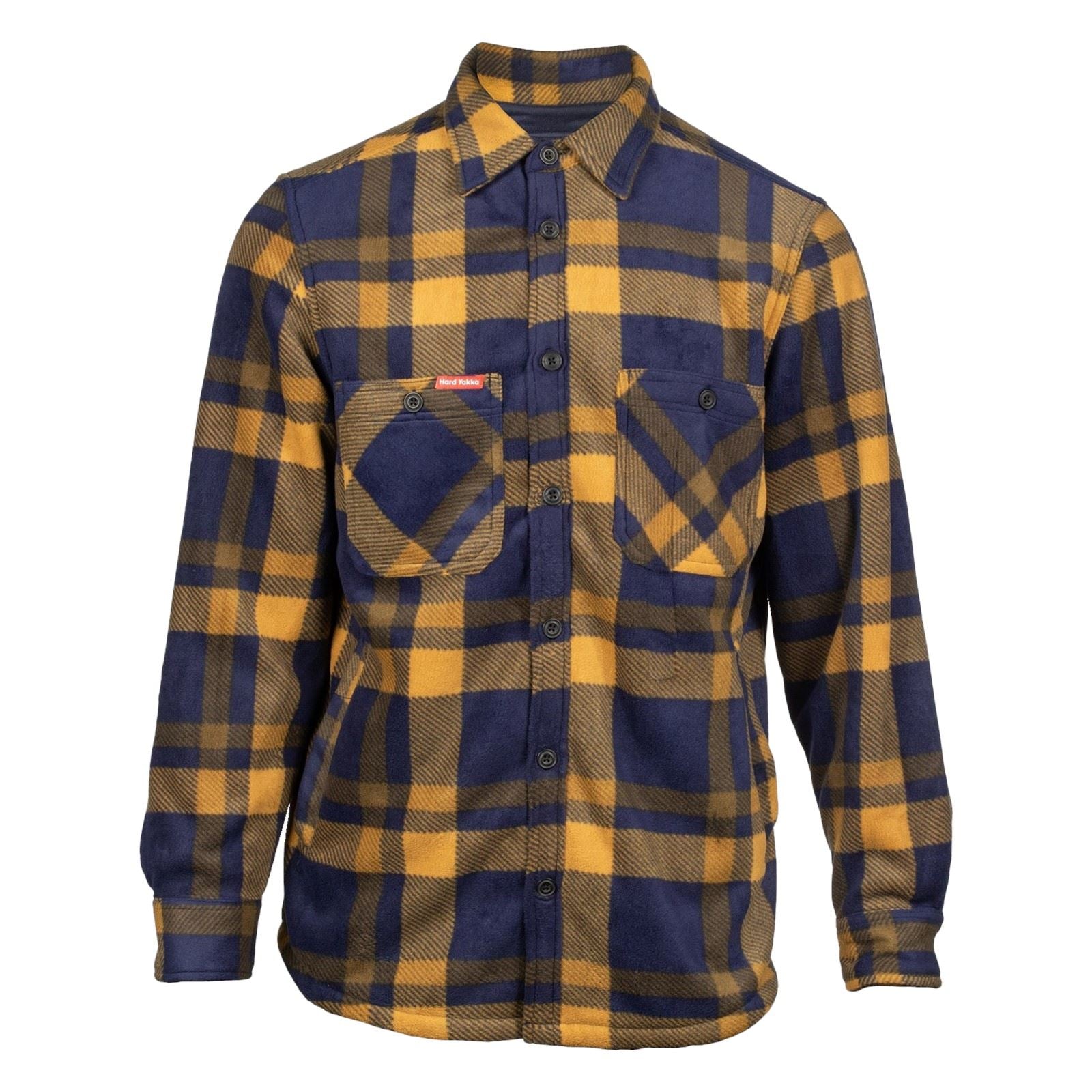 Hard Yakka Sherpa Herren Braune Fleecejacke