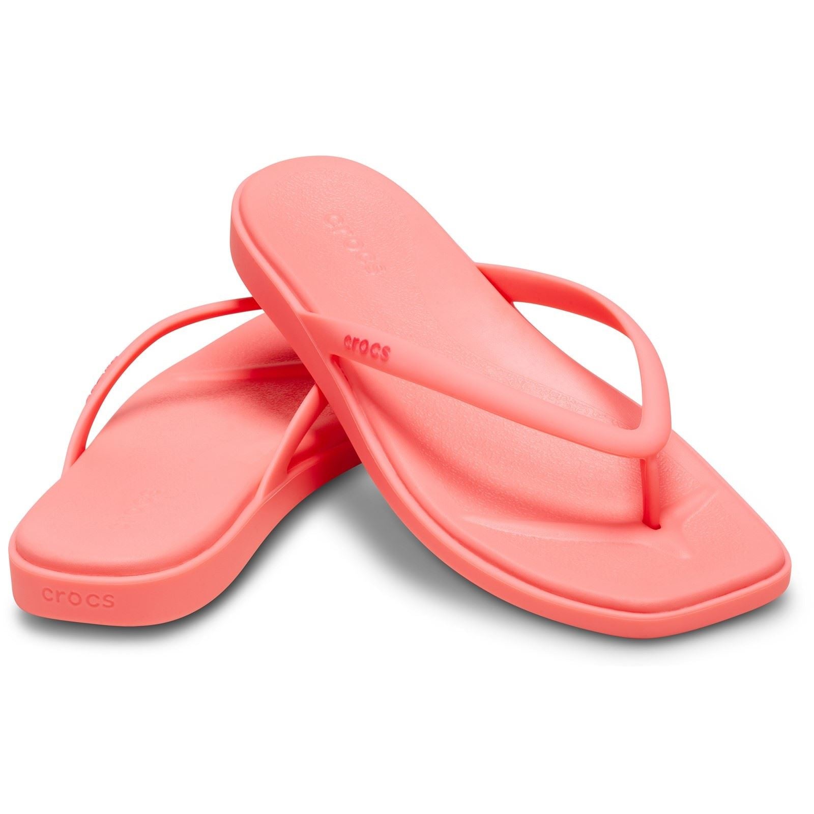 Crocs Miami Flip Thermoplastische Damen Guava Flip-Flops